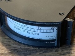 Hickok Signal Strength Panel Meter 200ua New Old Stock
