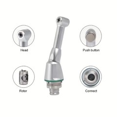 5X Dental 16:1 Reduction Contra Angle Head Handpiece for Endodontic Treatment