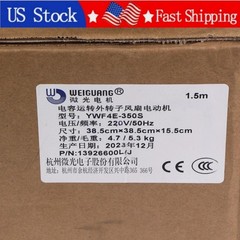 YWF4E-350S 1PCS New WEIGUANG YWF4E-350S 220V Cooling Fan Fast Shipping