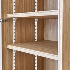 20 Pcs Heavy Duty Metal Shelving Brackets Clips Cabinet Shelf Clips Adjustable