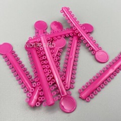Dental Orthodontic Elastic Ligature Ties Rubber Bands For Bracket Brace USA