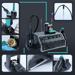 YIHUA 948D-IV 5-in-1 Digital Soldering & Hot Air Desoldering Rework Stations