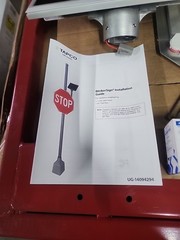 TAPCO 2180-00208 LED Stop Sign,Stop,Aluminum,36″ x 36″ 3YPF9 BlinkerStop sign