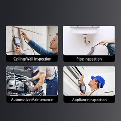 Ralcam Articulating Borescope Endoscope with Light 8.5mm Inspection Camera 10FT