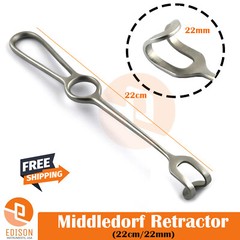 Dental Middledorf Retractor Surgical Mucoperiosteal Flaps Tongue Cheek Retractor