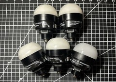 Lot 5 Banner K70 Core Illuminated Touch Buttons No Power Supply (K70DXN9T2GRYQ)