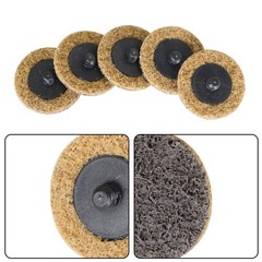50 Pack 2 Inch Coarse Surface Conditioning Discs Roll Lock Die Grinder Pads New