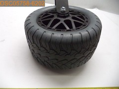All-Terrain KT40R 10″ Overall Height 8.5″ x 4.5″ Wheel, 0.5″ x 2.75″ Stem