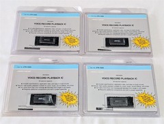 Lot of 4 Vintage Archer Radio Shack 276-1325 ISD1000A Voice Record Playback IC