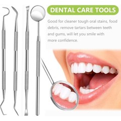 Professional Dental Tools Kit Teeth Cleaning Tartar Scraper Personal Pet Use