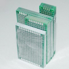 20pcs Kit PCB ProtoBoard Circuit Board Stripboard Solderless Breadboard Parts