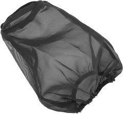 Waterproof Air Filter Rain Sock Dustproof Protective Cover for Color: Black#L