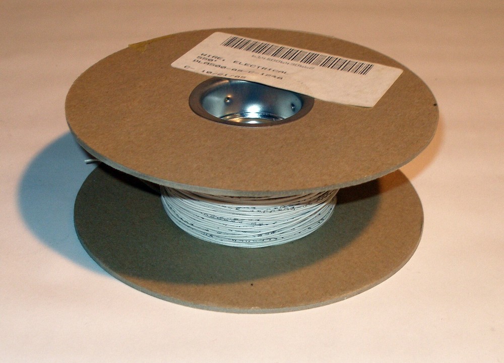Mil-Spec US Military Hook Up Wire, 26AWG 7-strand M16878/1, New Spool 550ft