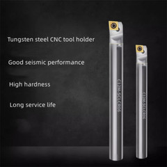 1PCS C12M-SCLCR06+10pcs CCMT060204 Tungsten steel seismic resistant tool holder