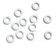 Uncle Mike’s White Spacers 12 Pack, Clam 25100 12