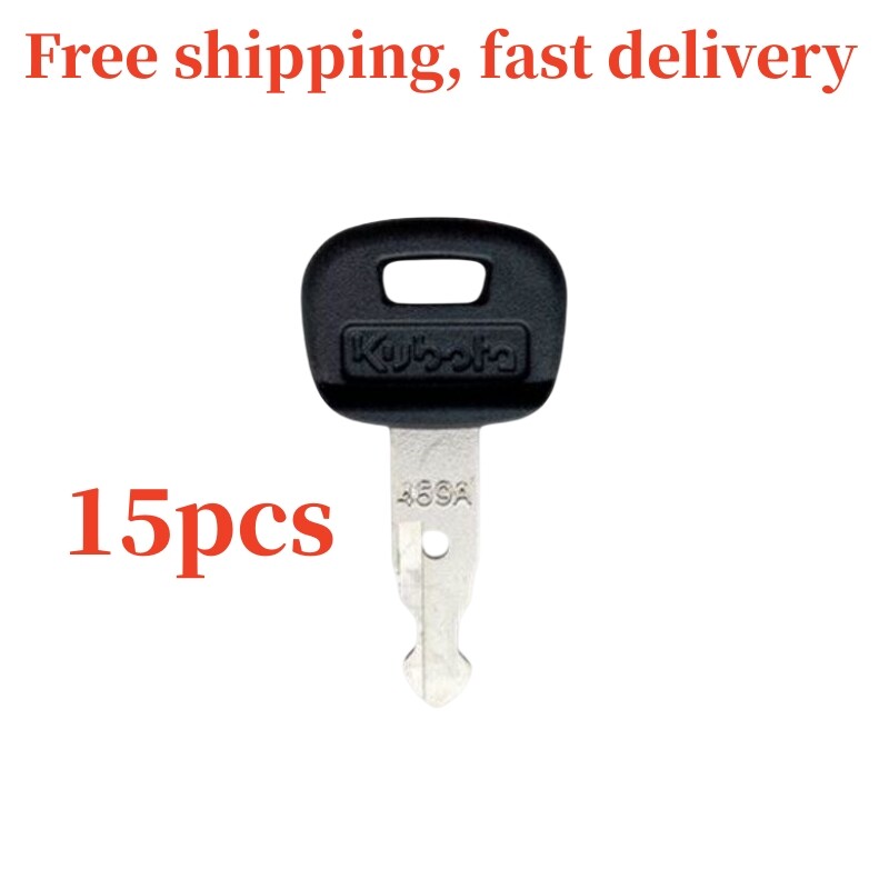 (15) Key For Kubota Mini Excavator, Backhoe, Skid Steer, Track Loader 459A