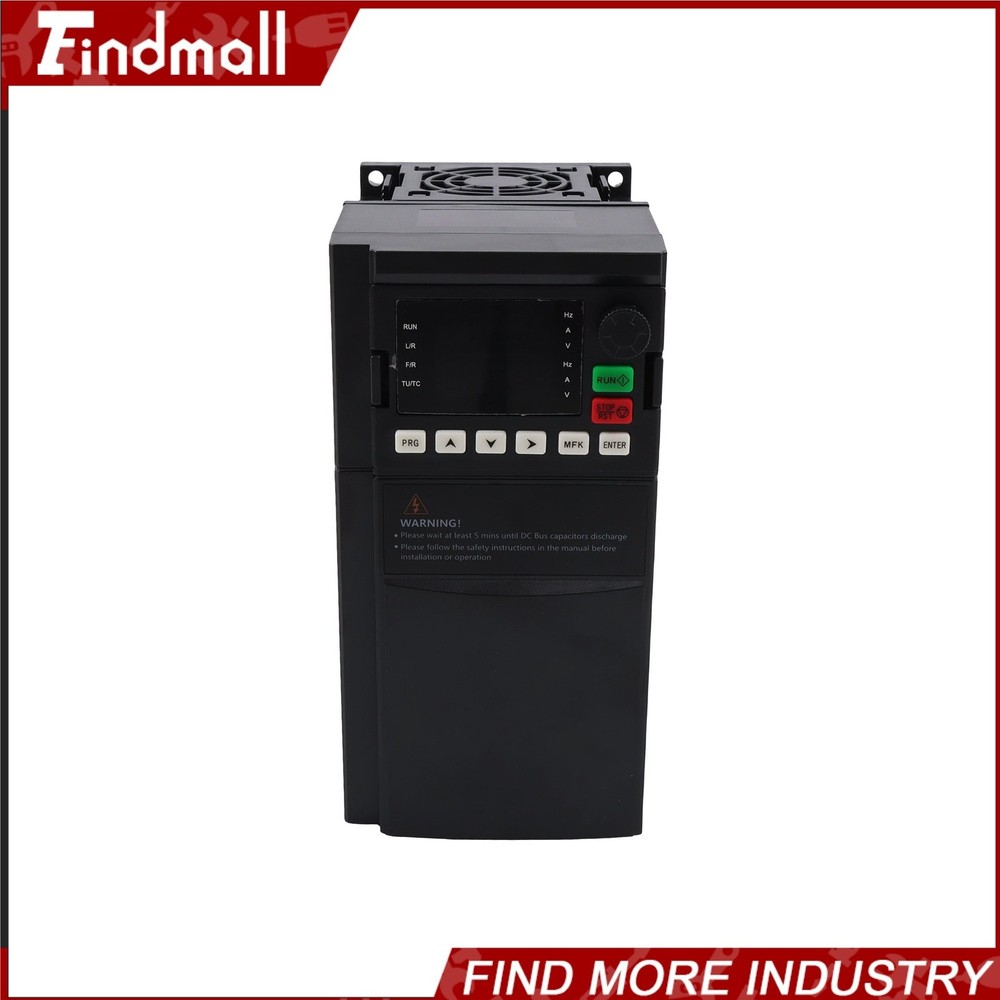 CNC 1 To 3 Phase 220V Variable Frequency Drive Inverter VFD VSD 7.5KW 10HP