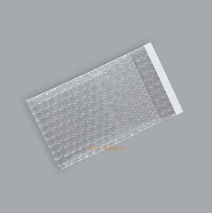1000 PCS Small Bubble Bags 2.5″ x 3″ Inches_65 x 80+20mm Clear Packing Pouches