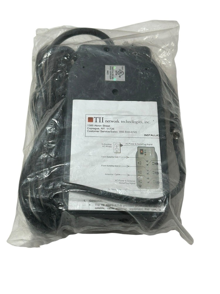 TII NETWORK TECHNOLOGIES HNP6-X-T-S / HNP6XTS NEW (Plastic Sealed) Protection
