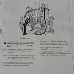 Genuine JOHN DEERE 1770NT PLANTER OPERATORS MANUAL OMA74672