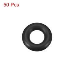 50PCS 6mm x 12mm x 3mm O-Rings Nitrile Rubber