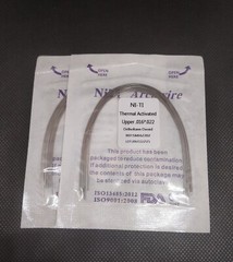 Dental Orthodontic Thermal Activated NITI Arch Wires Rectangular Ovoid Form