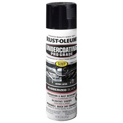 Rust-Oleum Automotive Professional Undercoating, 15 oz Rubberized Black- 248656