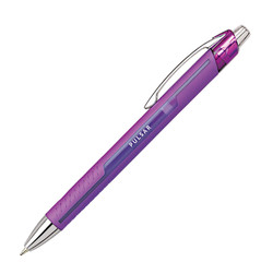 Foray Pulsar Advanced Ink Ballpoint Pens 0.8 mm Medium Assorted Inks, 6 Count
