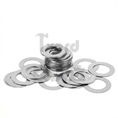Shim Washers 0.1mm / 0.2mm / 0.3mm / 0.5mm Thick ID=3mm~40mm A2 Stainless Steel