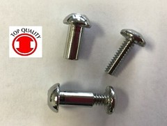 T25, Steel Chromate Six Lobe Sex Bolts #10-24X1/2″(5/8″) – 10sets