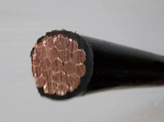 10 ft. 1/0 AWG Black Stranded Copper wire THHN THWN-2 new SIMpull Southwire line