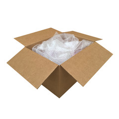 UOFFICE Heavy Duty Corrugated Boxes 24″x24″x24″ 275lb. Bundle of 10 Double Wall