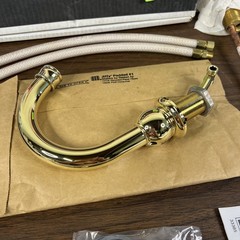 Delta Award Bathroom Faucet 3567-PBLHP Polished Brass No Handles – ⚠️ READ
