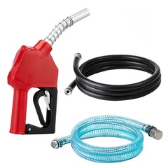 110V Electric Diesel Oil Fuel Transfer Pump w/ Meter with 13′ Hose & Nozzle Kit