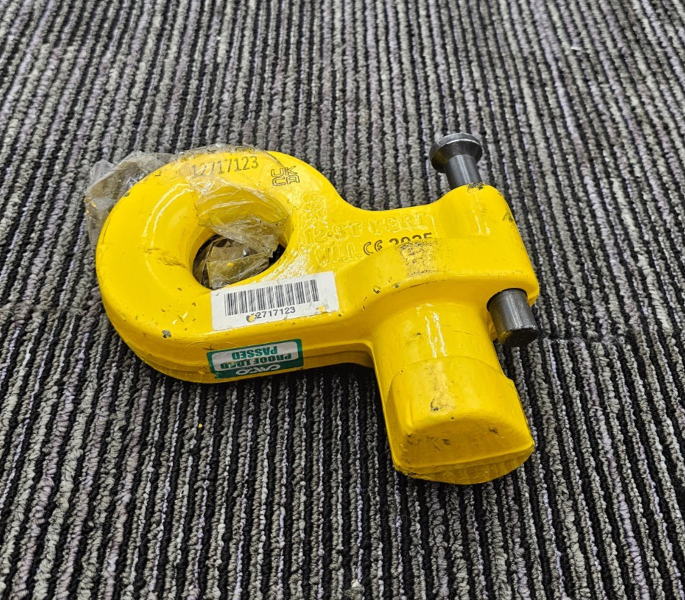 Columbus Mckinnon 12717123 Shackle Lifting Lug Yellow 12.5T VERT WLL Heavy Duty
