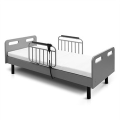 Electric Adjustable Hospital Bed for Home Use w/Wired Remote Control Memory Foam
