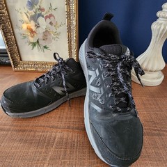 Men’s New Balance Work Shoes MID412B1, 8 D, Industrial Slip Resistant, Steel Toe