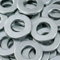 Hillman 5/16 in USS Flat Washers Galvanized Steel ASTM A153 100 Pieces