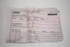 Hunter Engineering 20-2334-1 Kit-Jack Seal Energizr Gasket Cup 3-1/8 Bore Washer