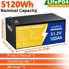 NEW 100Ah LiFePO4 Lithium Battery 15000 Deep Cycle BMS For Solar RV Off-grid