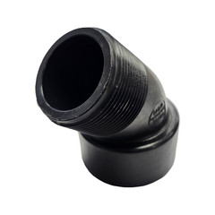 Banjo 45 Degree Poly Street Elbow 1-1/2″ FNPT X 1-1/2″ MNPT – SL150-45