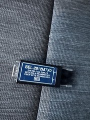 SEL-2812MTX0 Fiber Optic Transceiver EIA-232 Full Duplex IRIGB