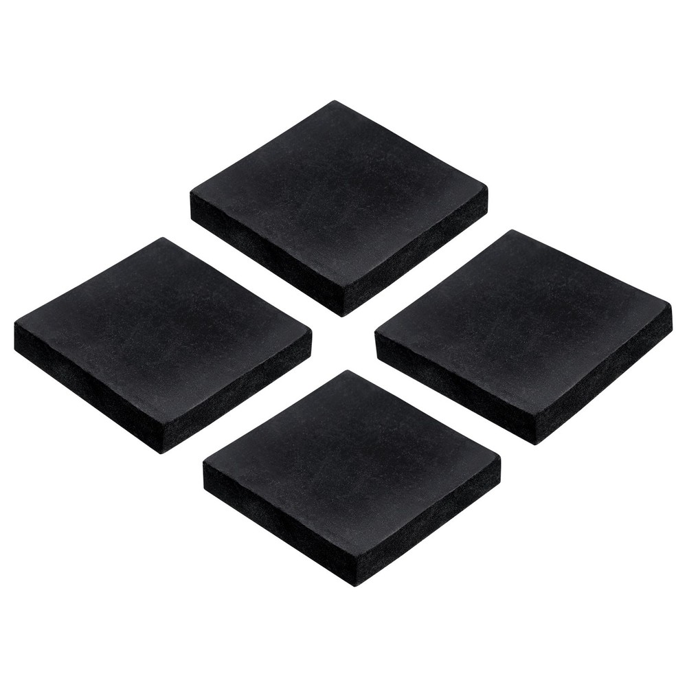4pack Rubber Anti-Vibration Pads Hard Pads 50mm x 50mm x 10mm Square