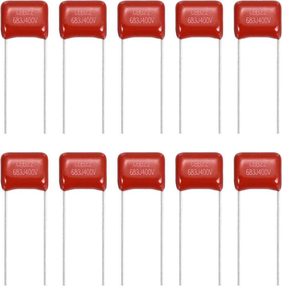 Metallized Polypropylene Capacitors CBB21 CBB22 400V 683J 0.068uF 20 Pcs Kit