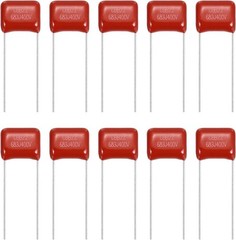 Metallized Polypropylene Capacitors CBB21 CBB22 400V 683J 0.068uF 20 Pcs Kit