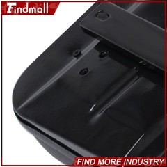 Findmall Universal Lawn Mower Forklift Tractor Seat W/ Sliding Track Armrest