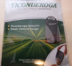 Ticonderoga X39575 Electric Pencil Sharpener Black/Grey NICE New original sealed