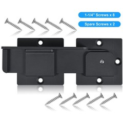 7.5″ Flip Gate Latch Lock with Padlock Hole, 4mm Heavy Duty Aluminum Alloy Ad…