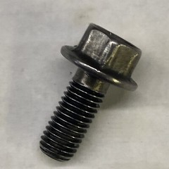 (250ea) 1/4-28 x .6 Grade 8 Hex Flange Screws Frame Bolts Phosphate Oil Finish