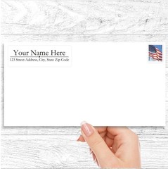 60 Return Address Labels Personalized Easy to Read Printed Custom 3/4 x 2 1/4